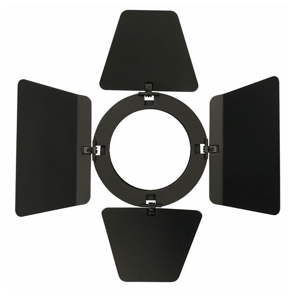 Showtec Barndoor for Compact Studio Beam Black
