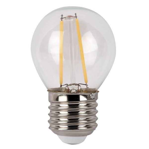 Showtec LED Bulb Clear WW E27 2W, non-dimmable